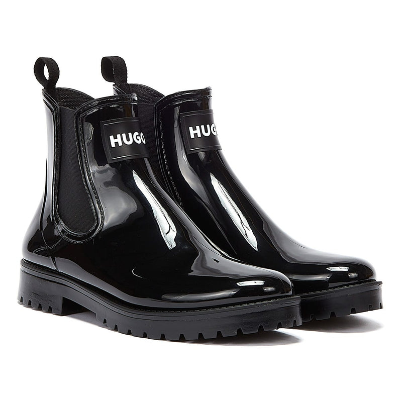 HUGO Tabita Womens Black Rain Boots
