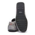HUGO Dandy Moccassin Suede Mens Dark Grey Shoes