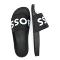 BOSS Sean Mens Black Slides