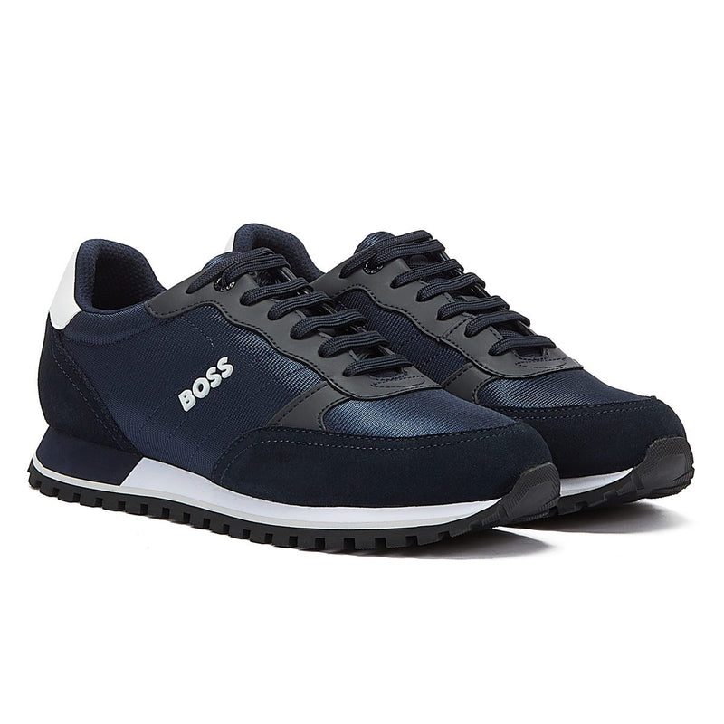 BOSS Parkour Runn Mens Dark Blue Trainers