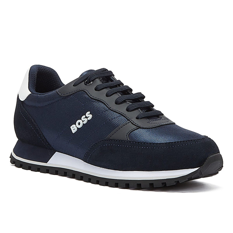 BOSS Parkour Runn Mens Dark Blue Trainers