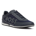 BOSS Saturn Slon Mens Dark Blue Trainers