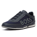 BOSS Saturn Slon Mens Dark Blue Trainers
