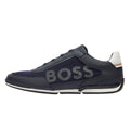 BOSS Saturn Slon Mens Dark Blue Trainers