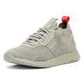 BOSS Titanium Runn Knit Mens Open Grey Trainers
