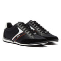BOSS Saturn Low Mens Black / Red Trainers