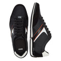 BOSS Saturn Low Mens Black / Red Trainers