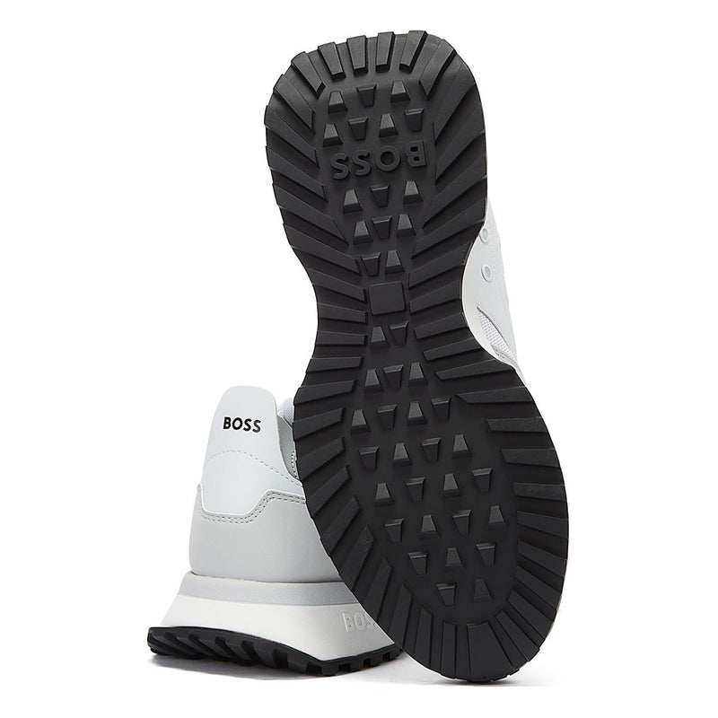 BOSS Jonah Runn Mens White Trainers
