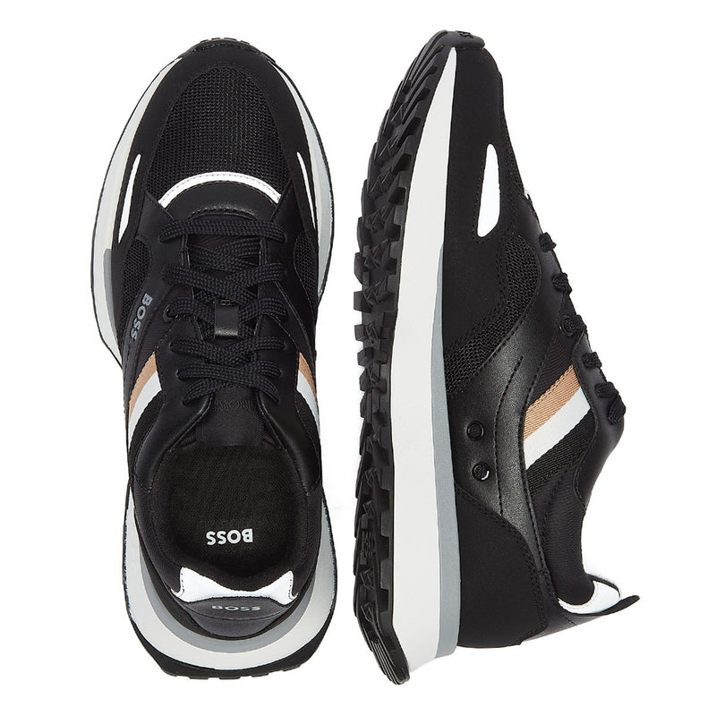 BOSS Jonah Runn Mens Black Trainers