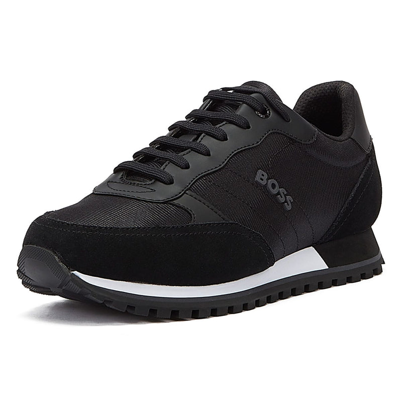 BOSS Parkour Runn Mens Black Trainers