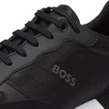 BOSS Parkour Runn Mens Black Trainers