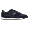 BOSS Glaze Mix Low Mens Dark Blue Trainers