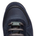 BOSS Glaze Mix Low Mens Dark Blue Trainers
