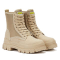 Buffalo Aspha Com2 Womens Cream Boots
