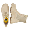 Buffalo Aspha Com2 Womens Cream Boots