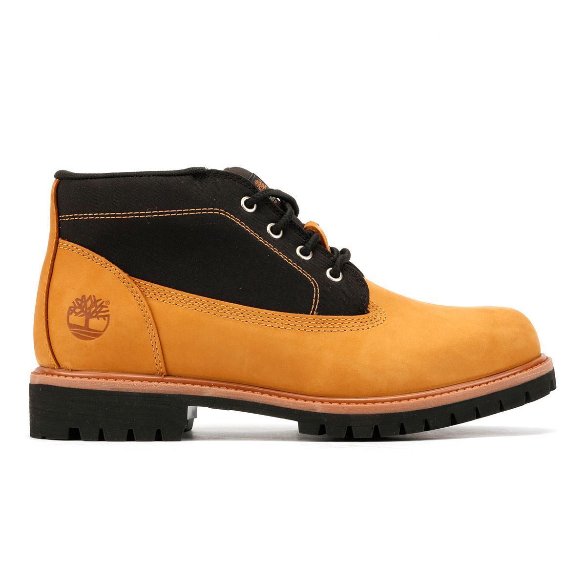 Timberland Mid Lace Chukka Workwear II Chaussures Pour Hommes En Cuir Jaune