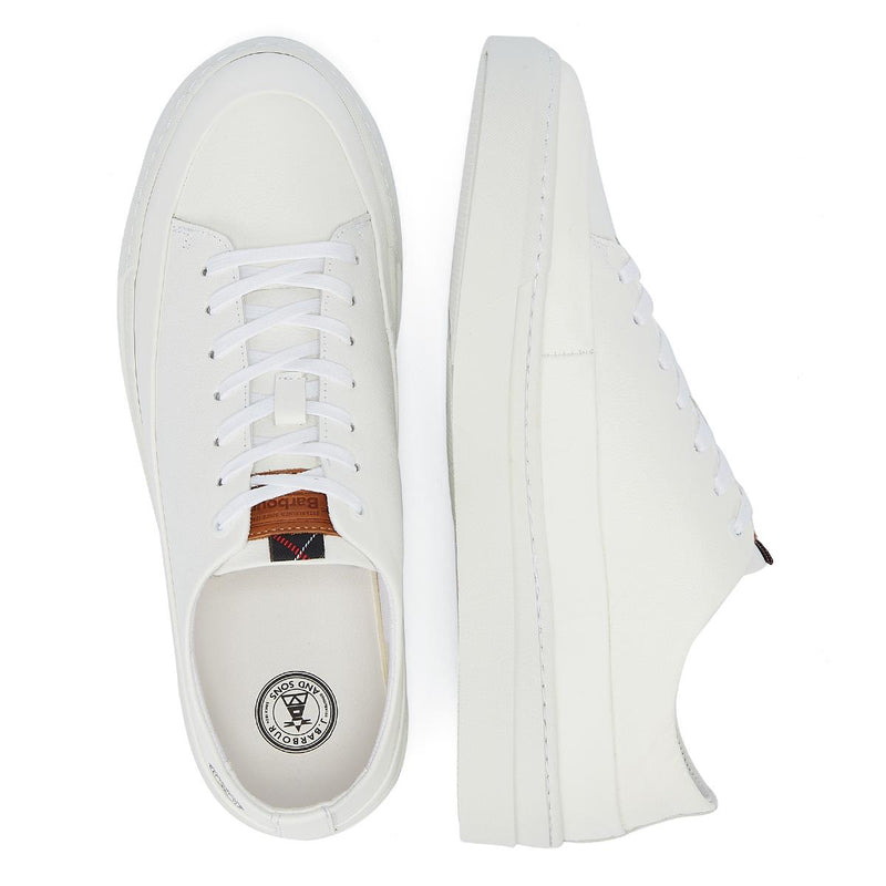 Barbour Baskets Blanches Pour Hommes De La Marque Lago