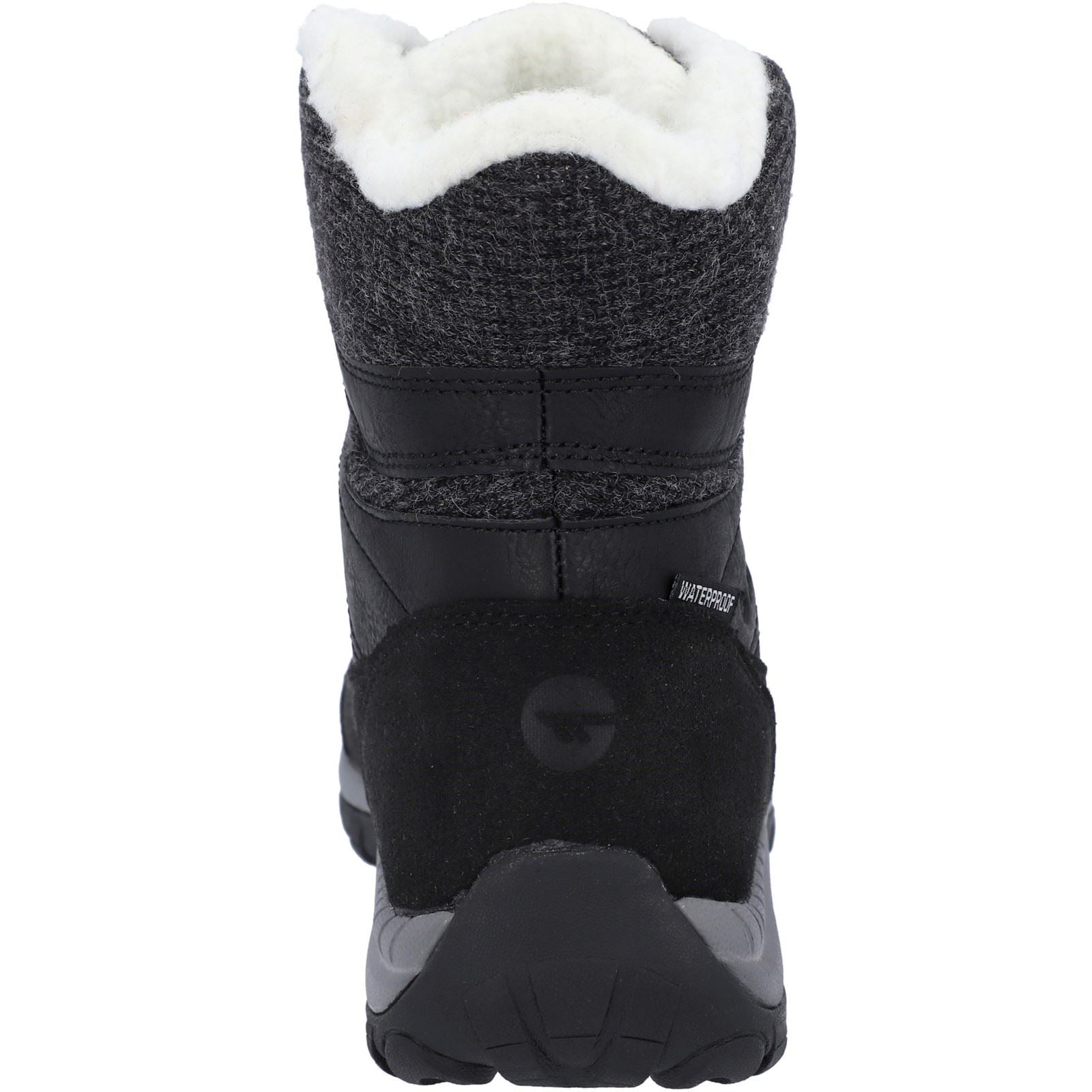 Hi-Tec Riva Mid Bottes De Randonnée Noires Pour Femmes