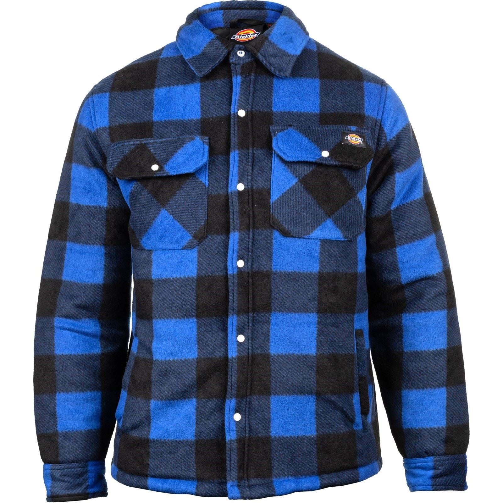 Dickies Portland Chemise Décontractée Bleue Pour Homme En Polyester