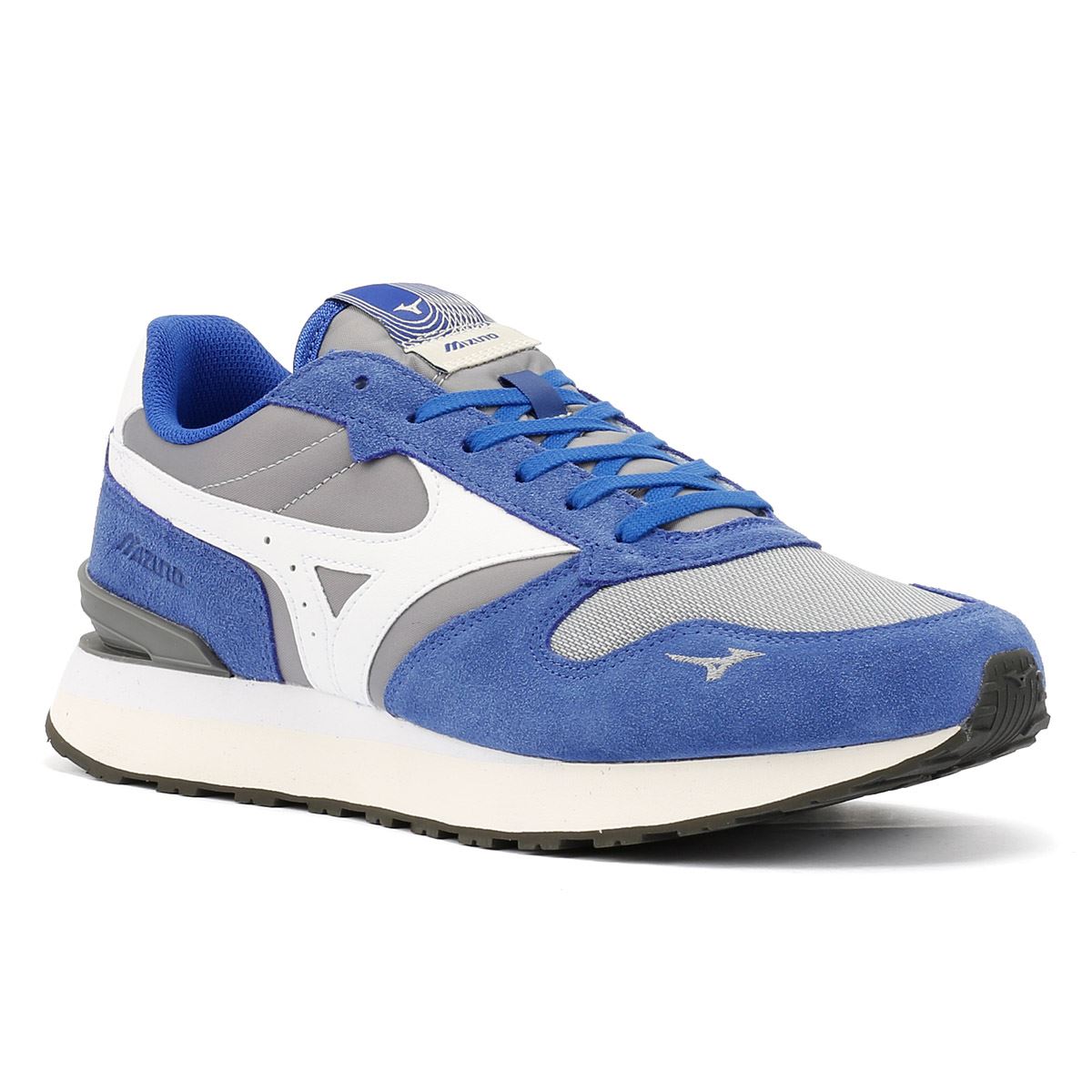 Mizuno RB87 Baskets En Daim Bleu