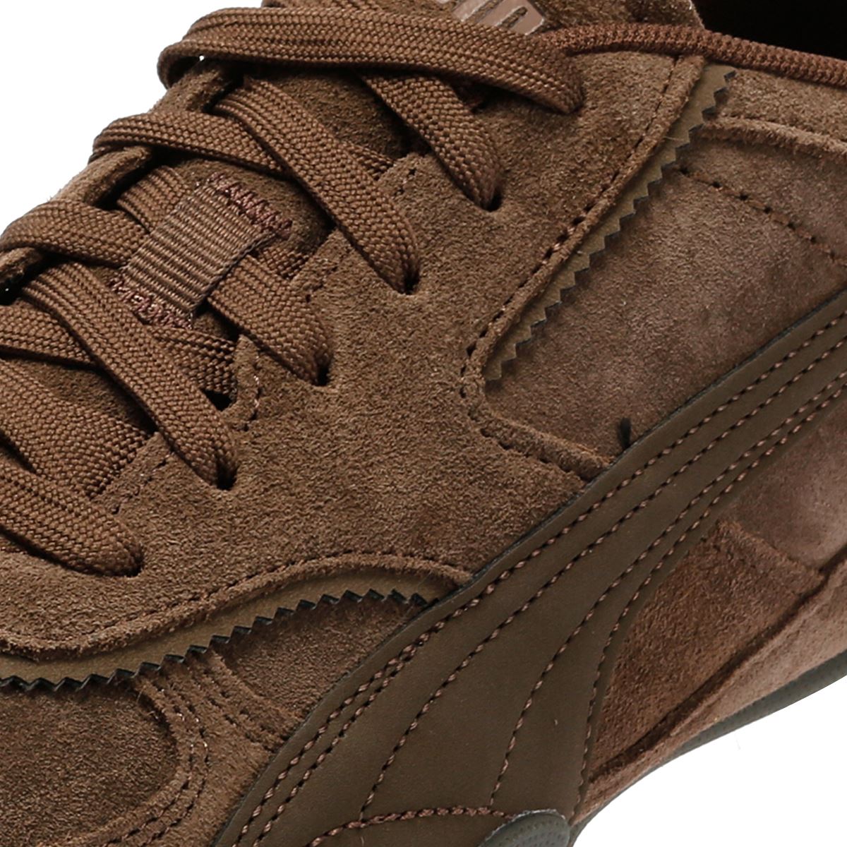 Puma Bella Mina Baskets Brunes Pour Femmes Suede