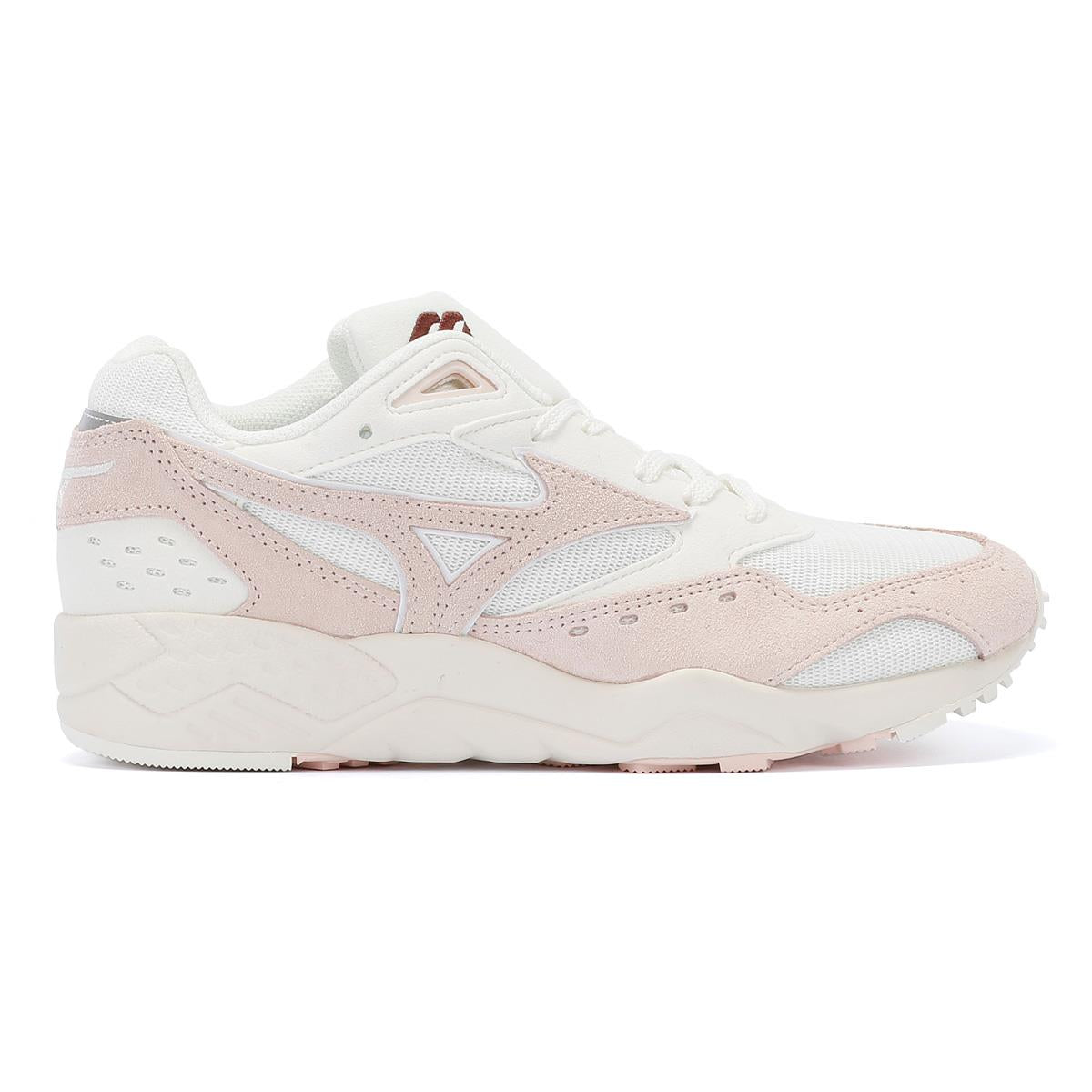 Mizuno Contender Baskets En Daim Rose Cristal/Rose Cristal/Neige.