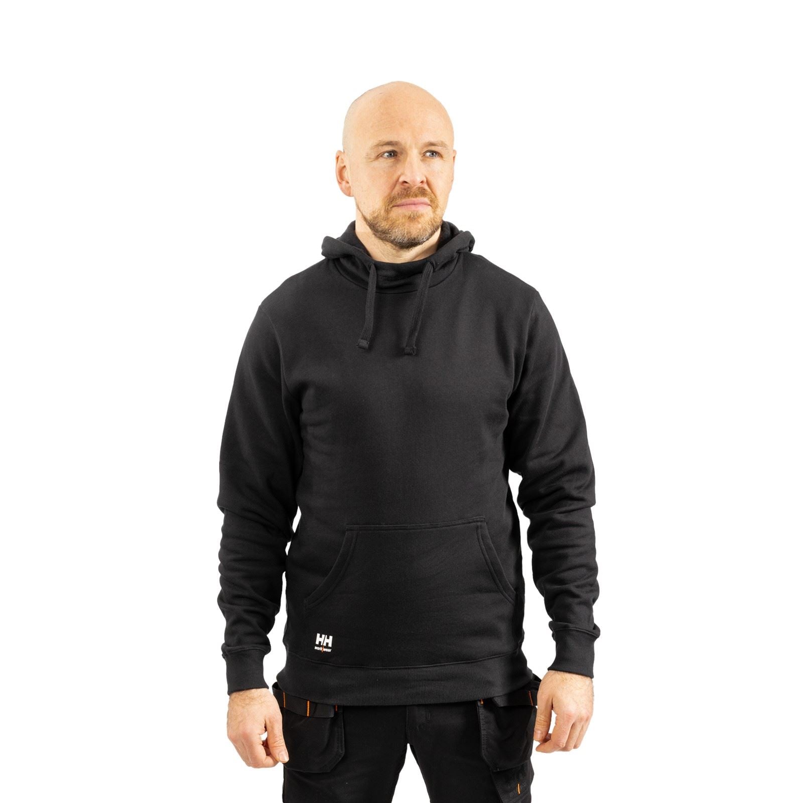 Helly Hansen Workwear Manchester Sweatshirt À Capuche Noir En Coton Pour Homme
