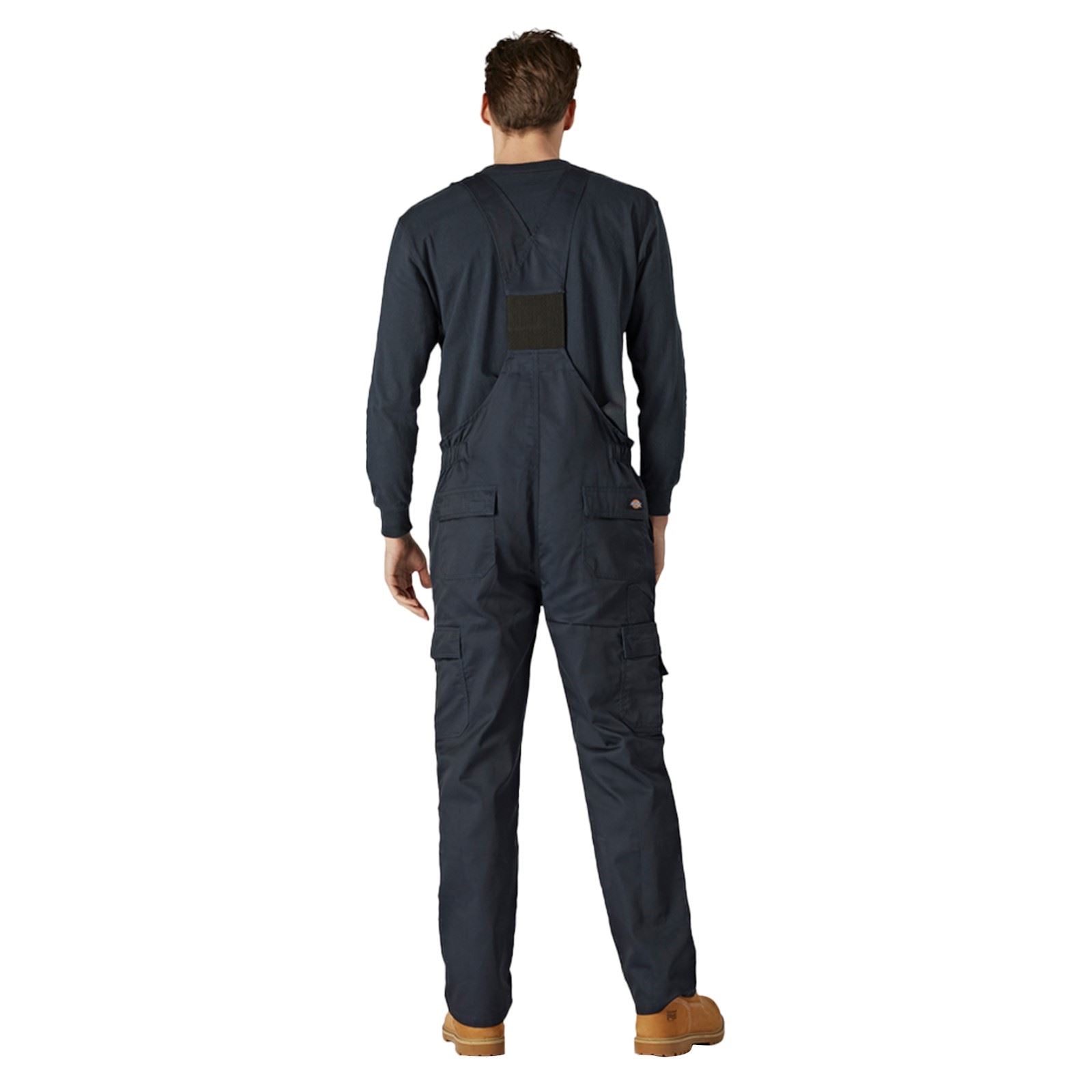 Dickies Everyday Bib and Brace Salopette De Travail Bleue En Polyester Pour Hommes