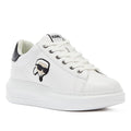 Karl Lagerfeld Kapri Karl Nft Lo Lace Baskets Blanches Pour Femmes