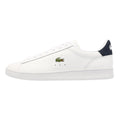 Lacoste Carnaby Baskets Blanches En Cuir Pour Hommes