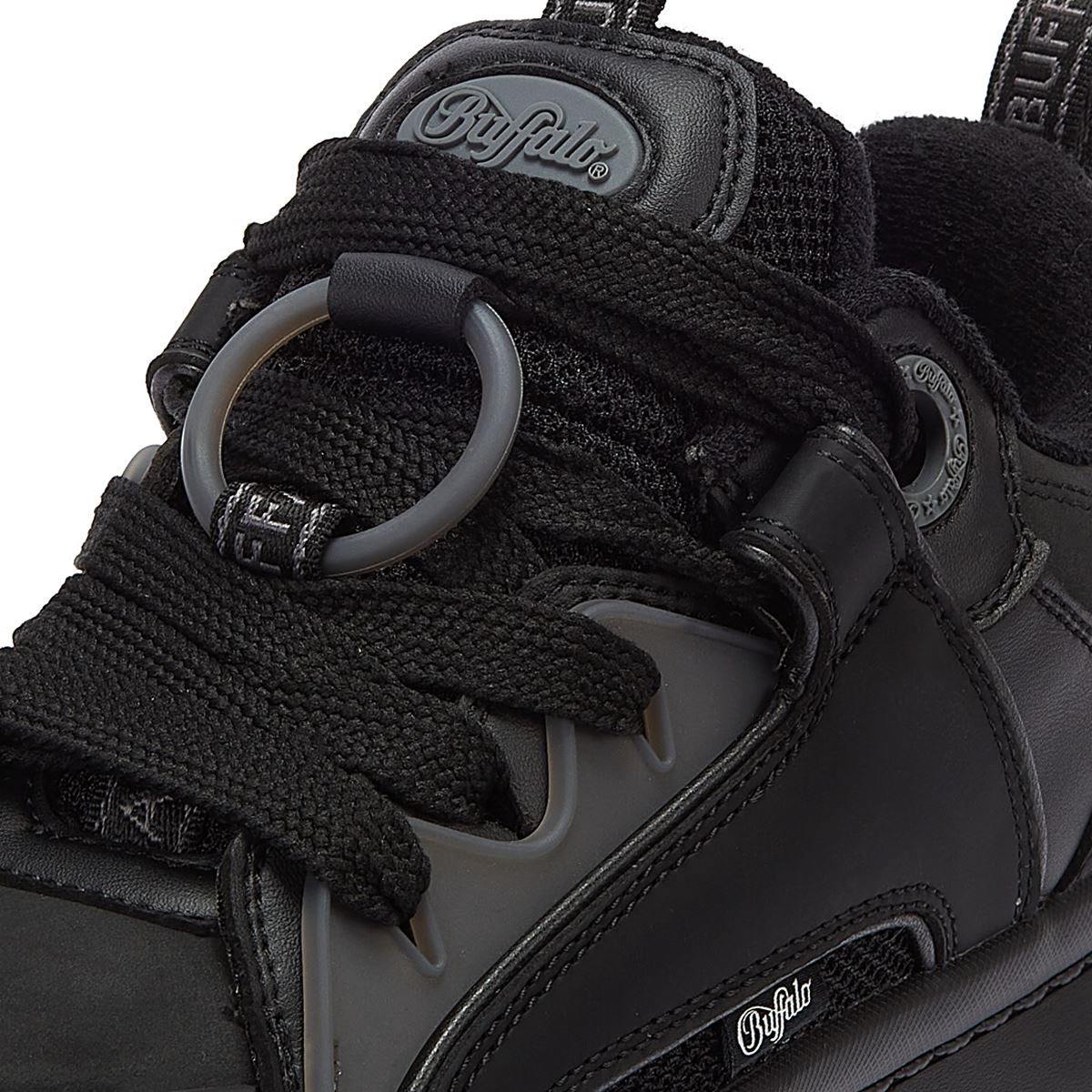 Buffalo Baskets Noires Pour Femmes Orcus Sk8