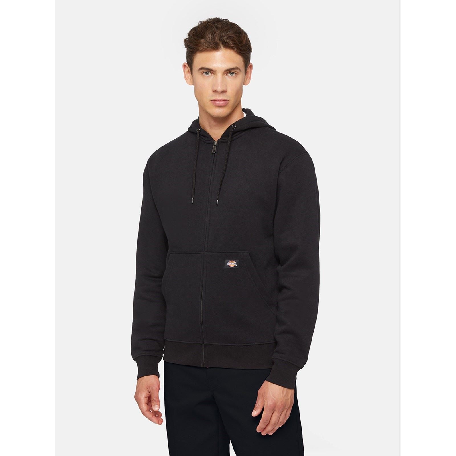 Dickies Everyday Fleece Zip Veste En Polaire Noire Pour Homme