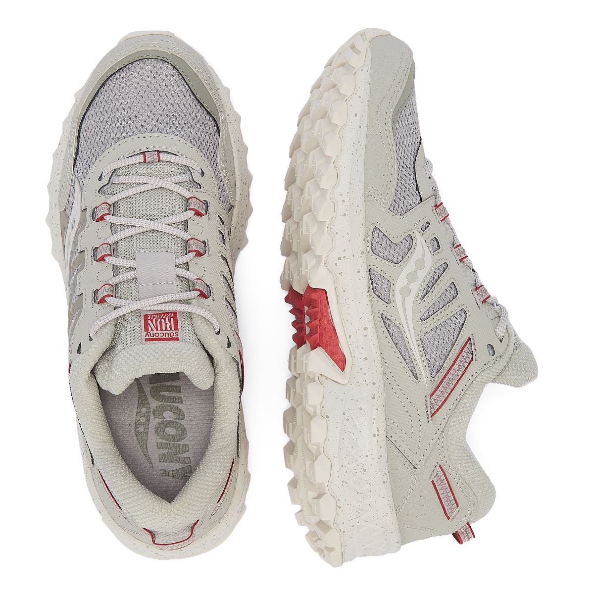 Saucony Grid Peak Baskets Grises