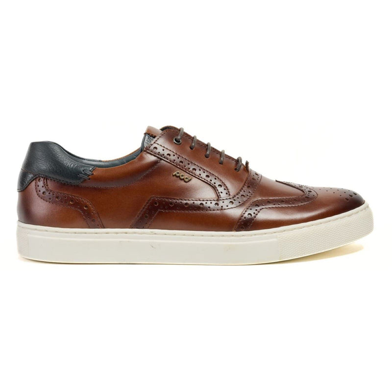 Pod Dobbs Chaussures Richelieu Homme En Cuir Marron Clair
