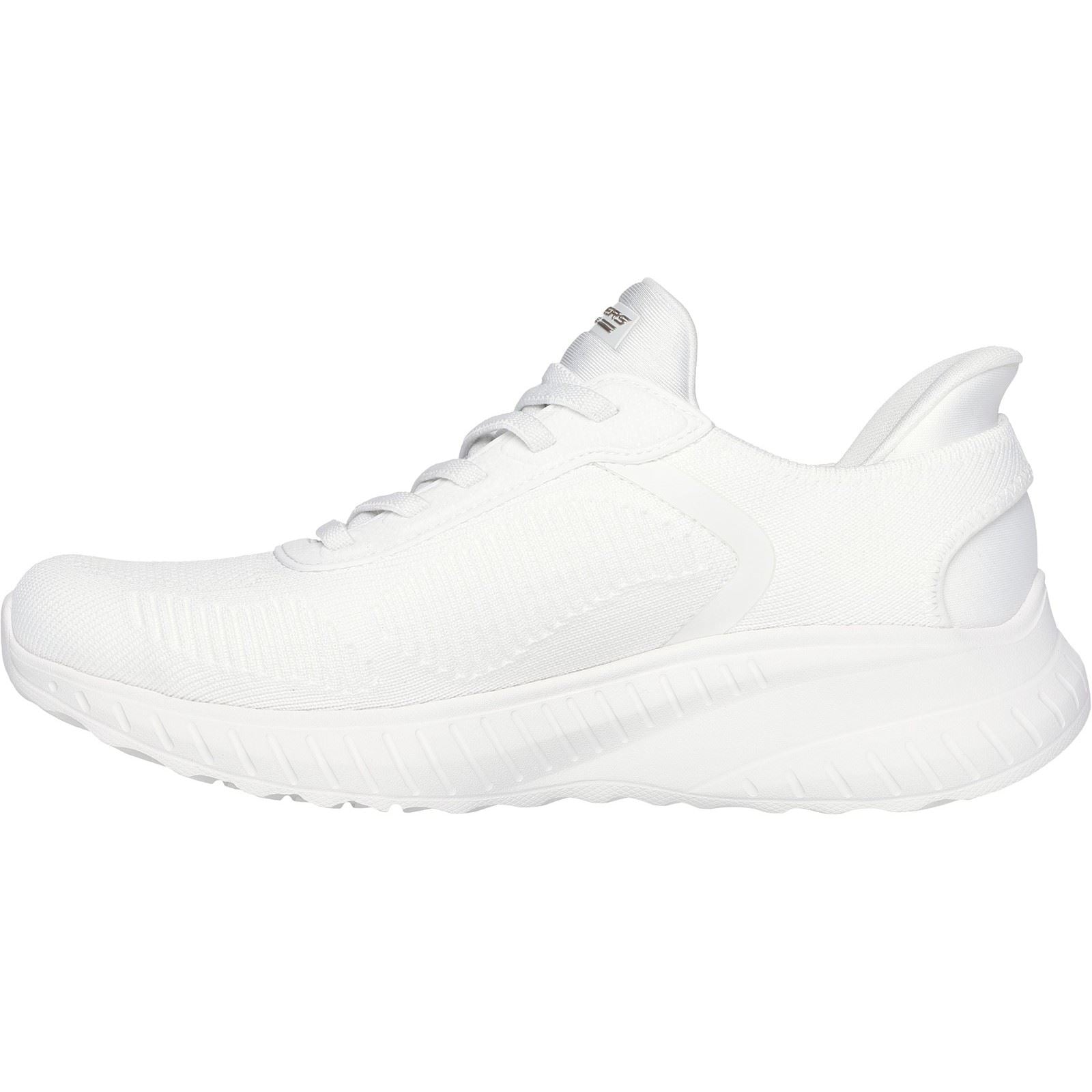 Skechers BOBS Sport Squad Chaos Baskets Pour Femmes En Toile Blanc Cassé