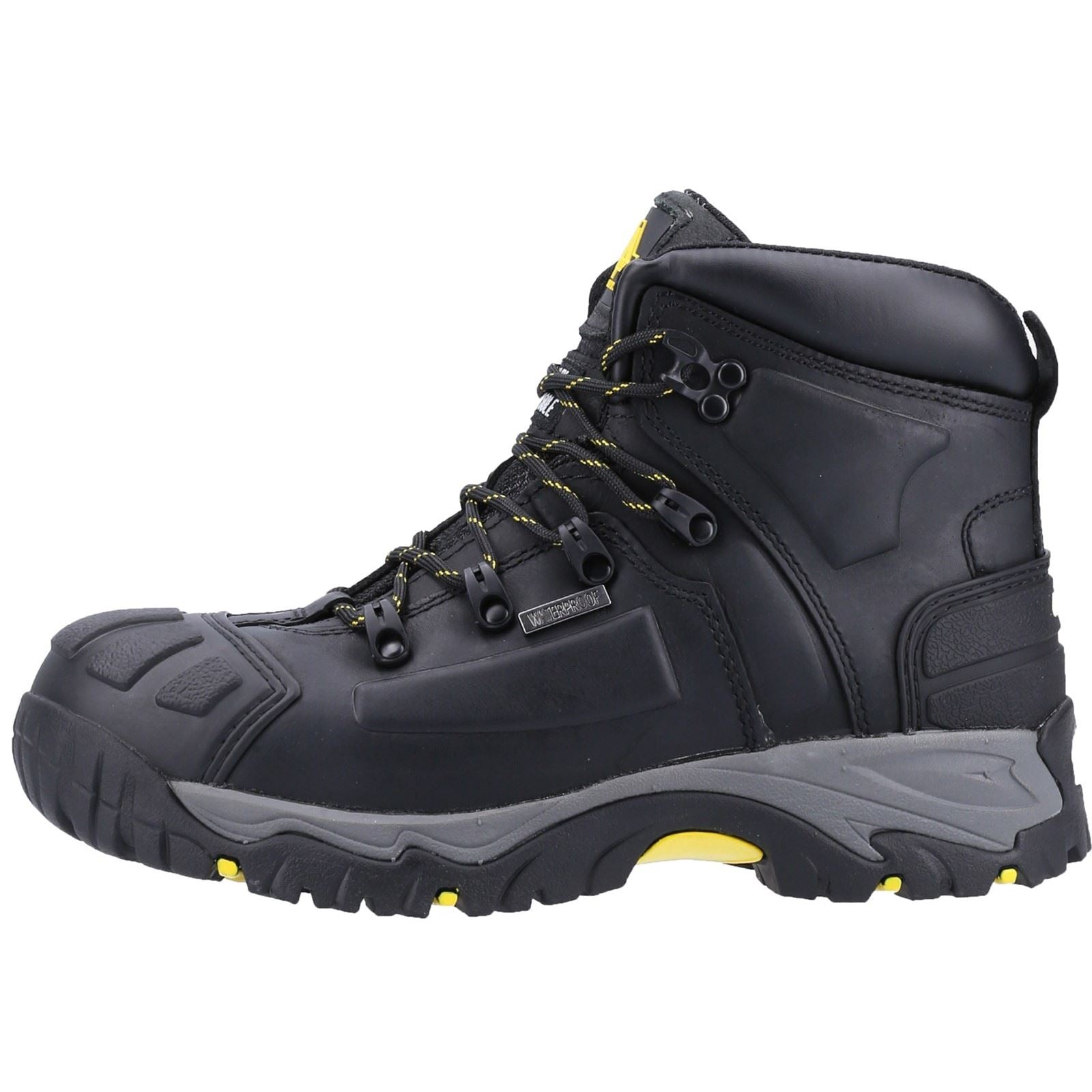 Amblers Safety Bottes De Sécurité En Cuir Noires Fs32