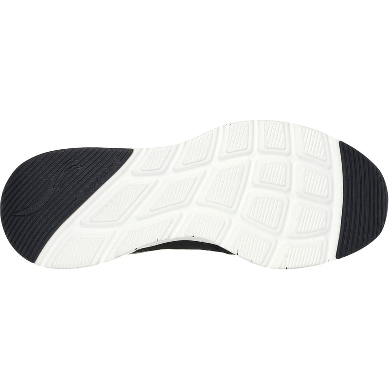 Skechers Skech-Air Court - Yatton Baskets Pour Hommes En Cuir Gris/Multicolore