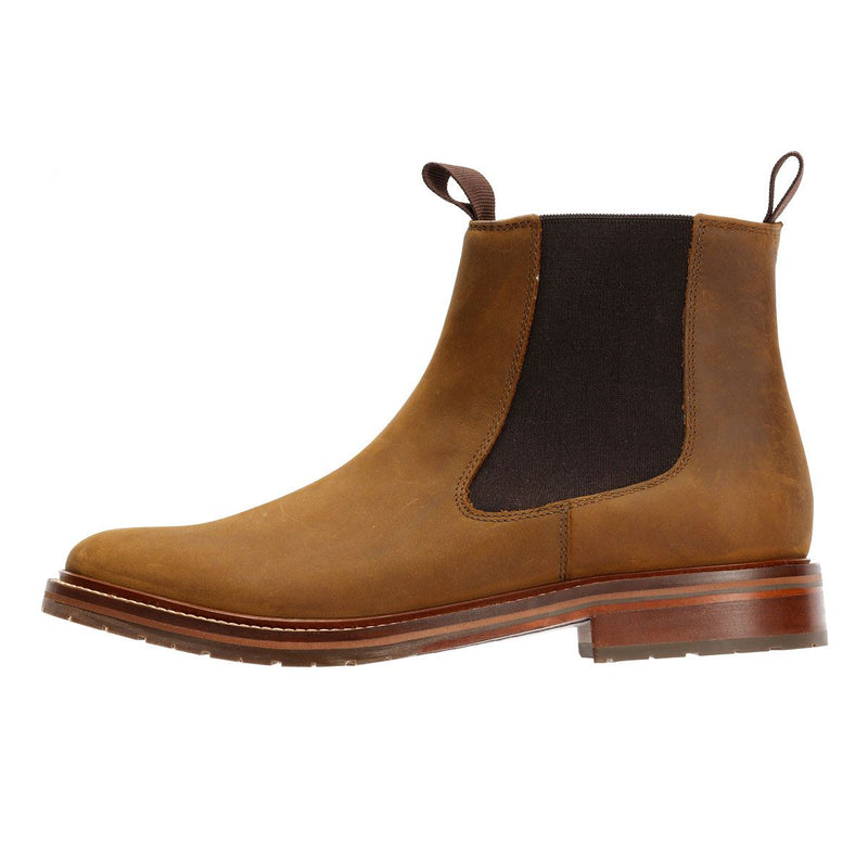 Chapman & Moore Country Chelsea Bottes En Cuir Pour Hommes Marron