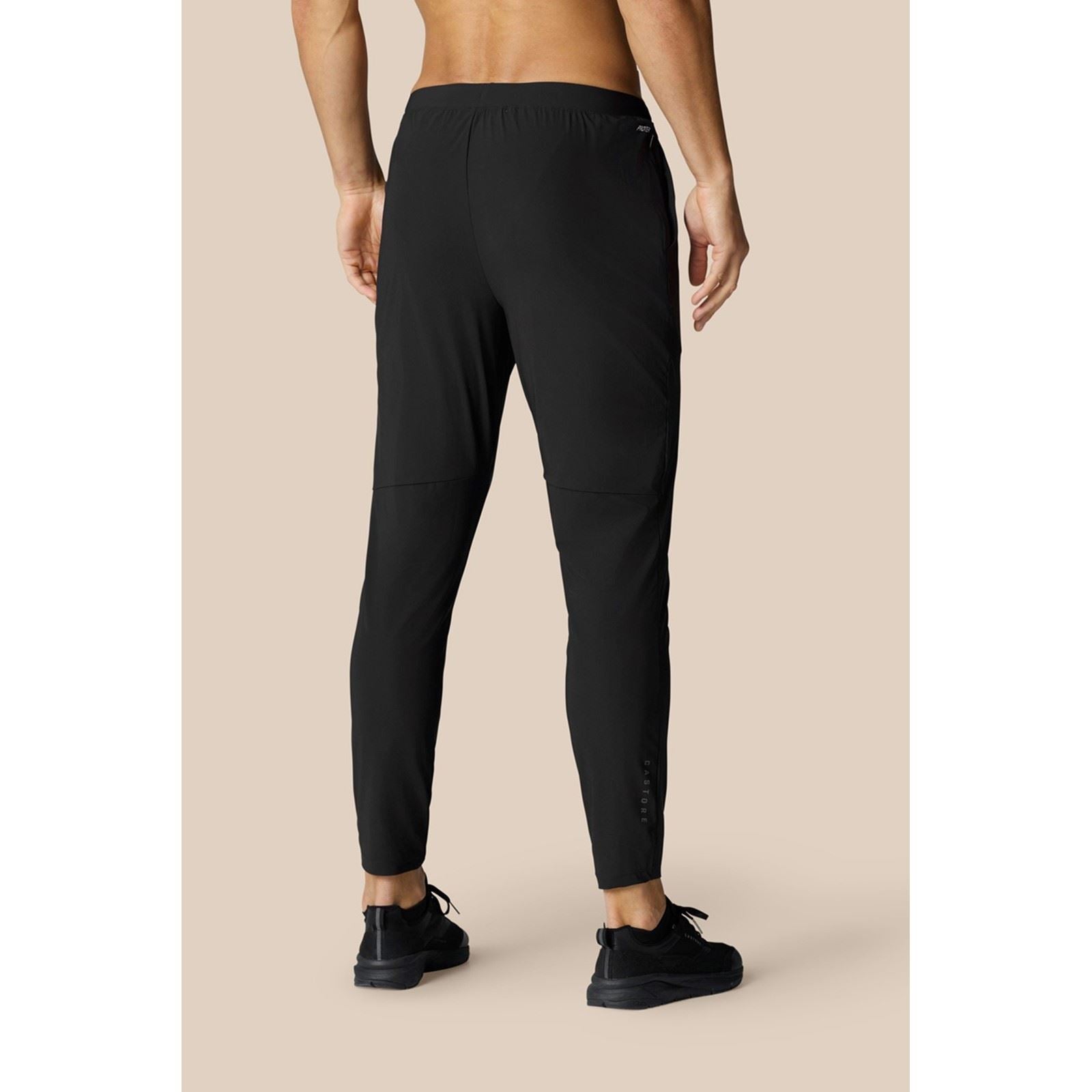 Castore Tech Training Pants Jogging Noir Pour Homme En Nylon