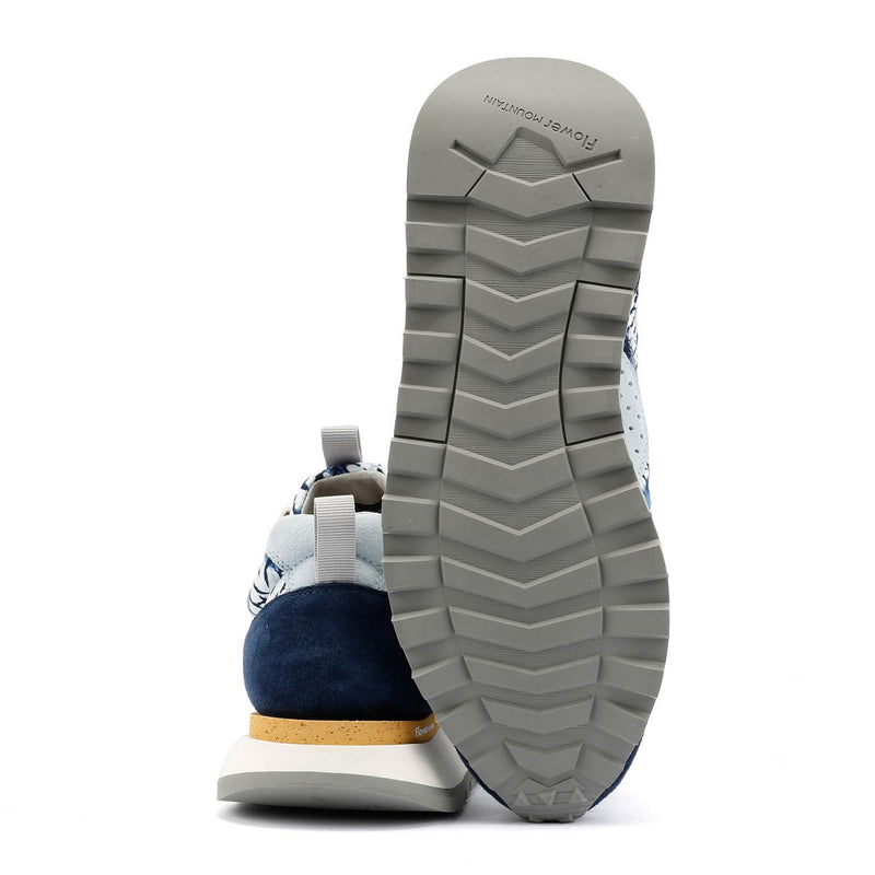 Flower Mountain New Asuka Sneakers Bleues