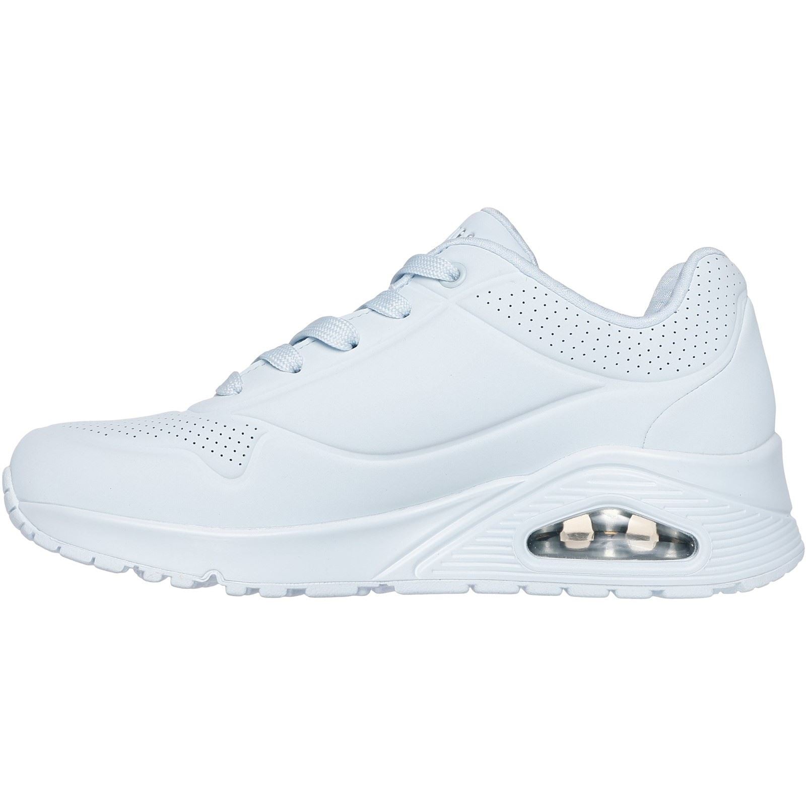 Skechers Uno Stand On Air Sneakers En Jean Clair Pour Femme En Polyuréthane