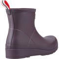 Hunter Play Short Bottes En Caoutchouc Noires/Violettes Pour Femmes