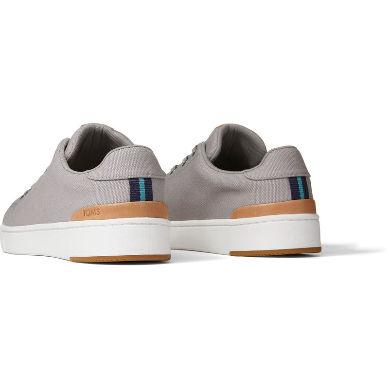 TOMS Travel Lite 2.0 Low Baskets Grises Pour Hommes En Coton À 100%