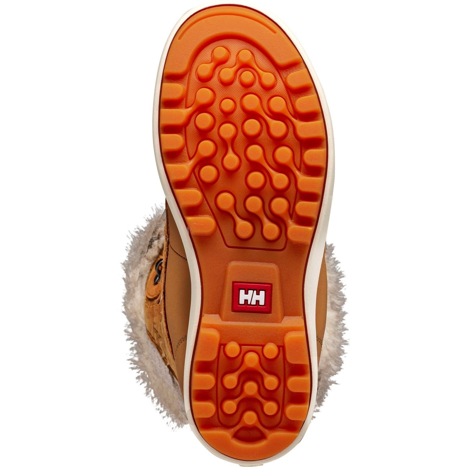 Helly Hansen Sport Garibaldi Bottes Mi-mollet D'hiver Pour Femmes En Cuir Nouveau Blé/kaki Foncé