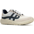 Hush Puppies Seventy8 Retro Runner Chaussures De Sport Blanches Pour Hommes En Suède