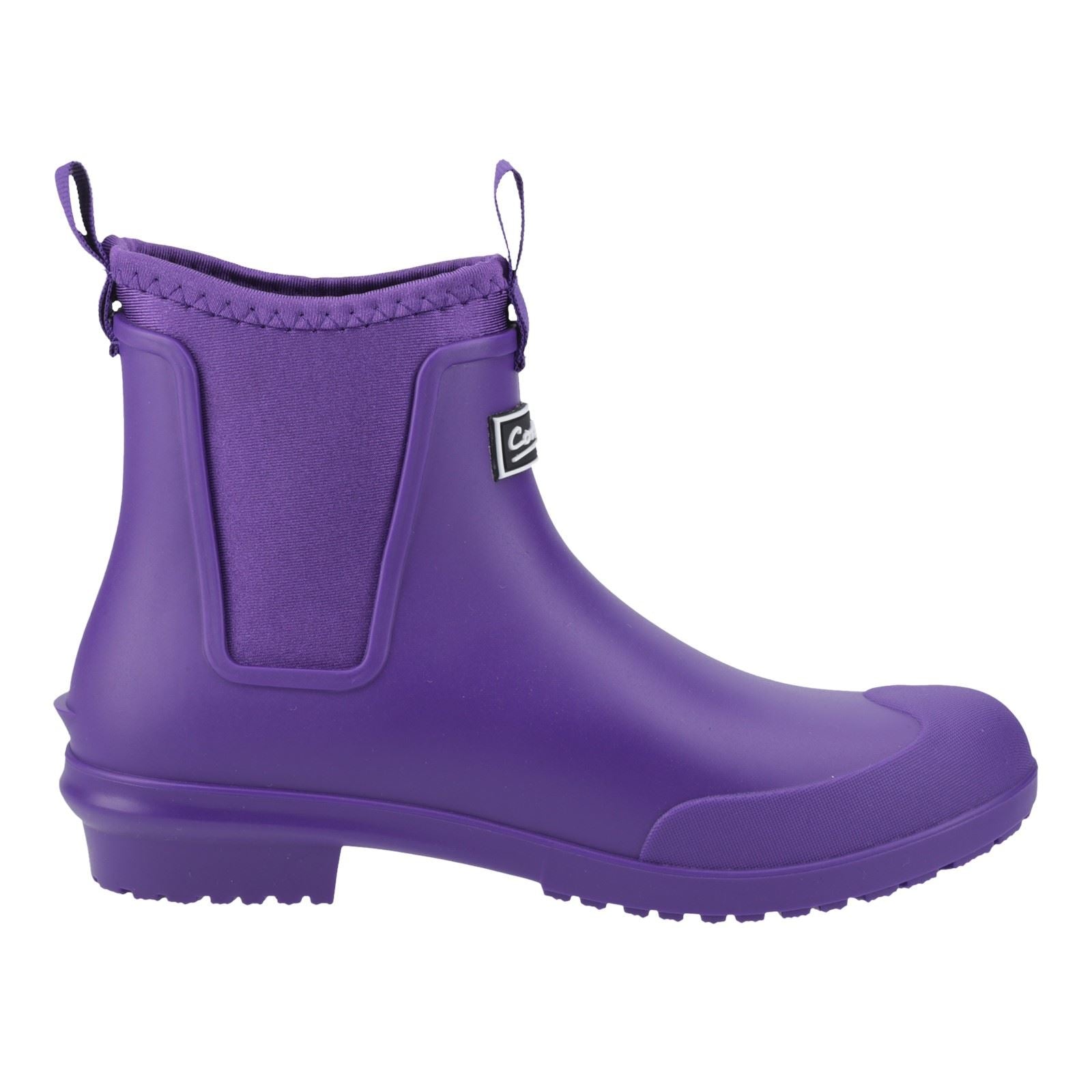 Cotswold Grosvenor Bottes En Caoutchouc Violettes Pour Femmes Tpr+ Néoprène