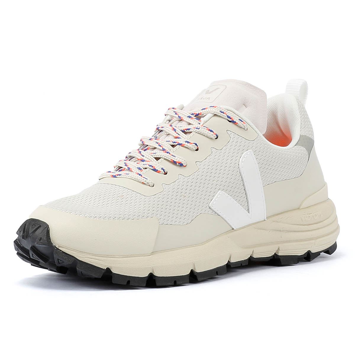 Veja Dekkan Baskets Pour Femmes En Synthétique Naturel/Blanc