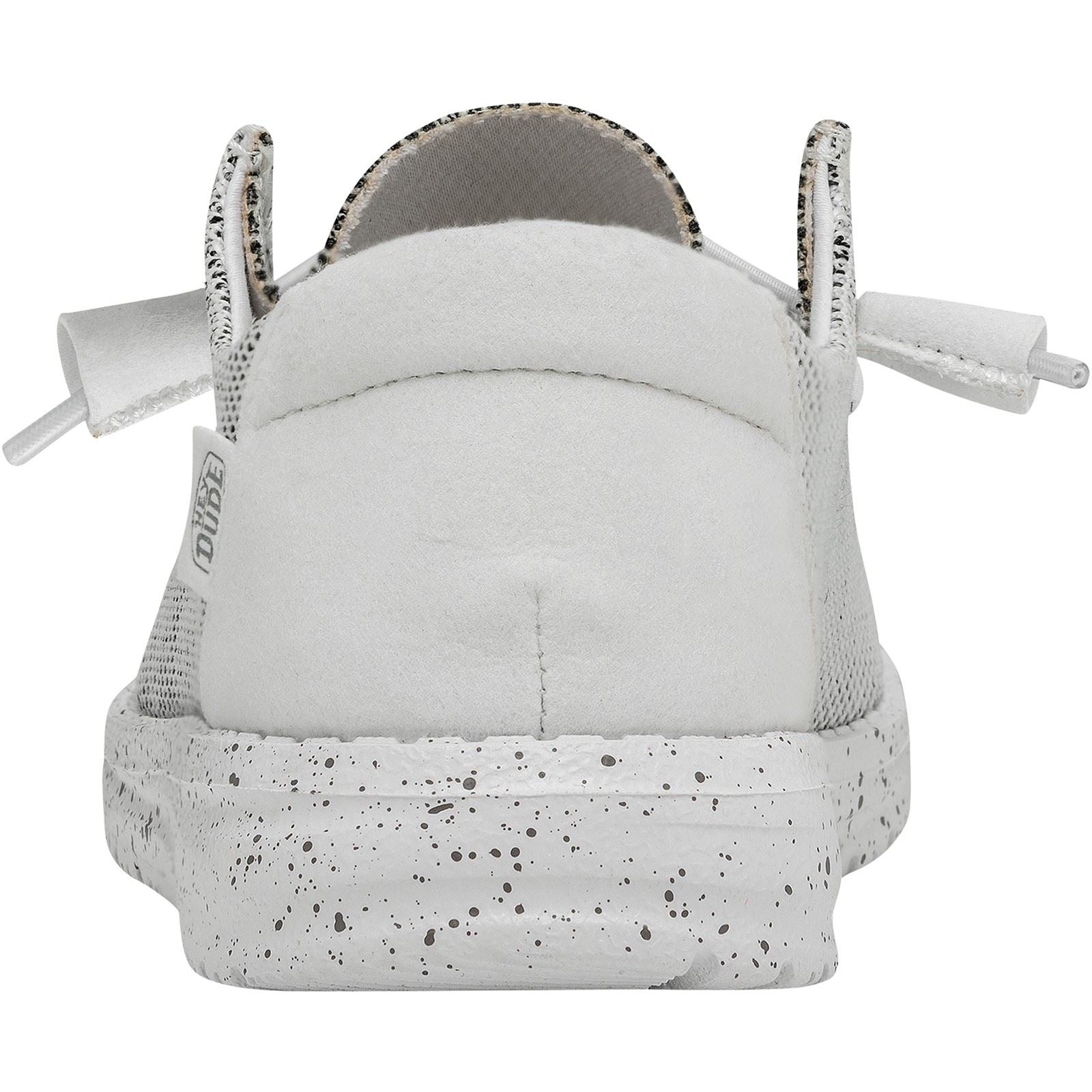 HEYDUDE Wendy Sox Mocassins Blancs En Pierre Pour Femmes