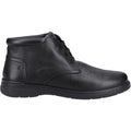 Hush Puppies Malcolm Bottes Noires En Cuir Pour Hommes