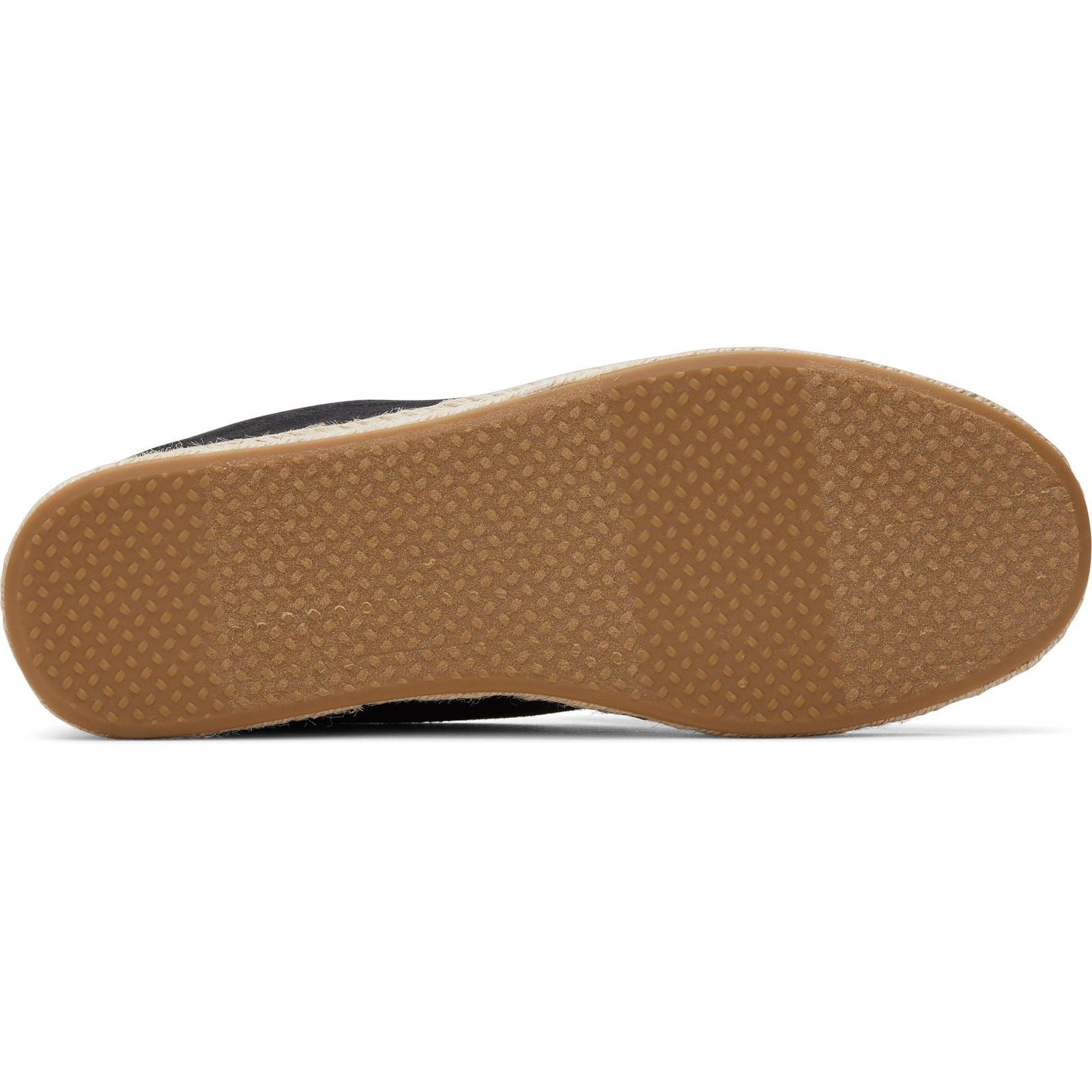 TOMS Carolina Espadrilles Noires Pour Femmes En 100% Coton